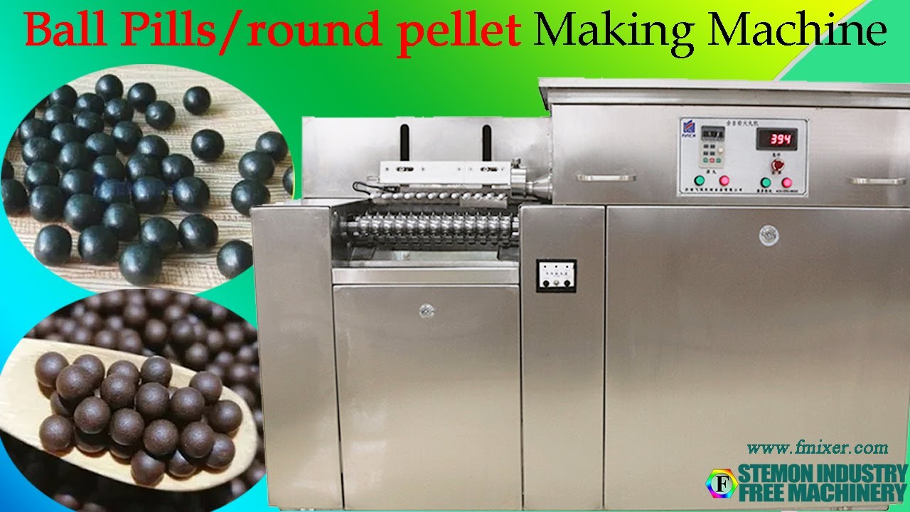 Small Chinese Medicine Pill Making Machine Automatic Herbal