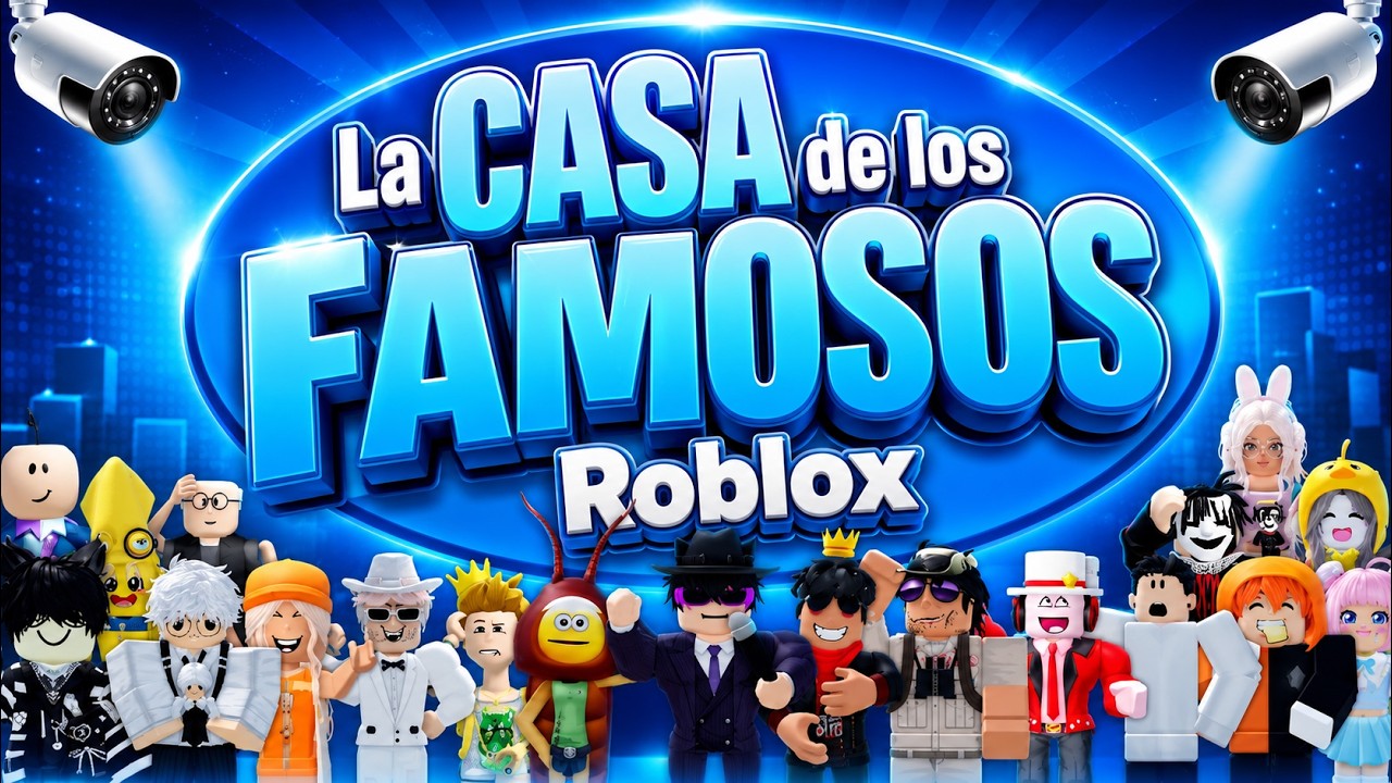 LA CASA DE LOS FAMOSOS ROBLOX🤩⭐ (DIA 1)