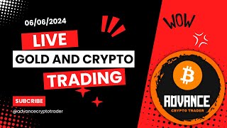 🚨Live Gold And Crypto Trading | 06 June (xauusd) Gold