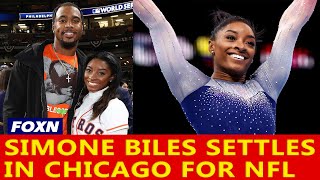 Simone Biles Settles in Chicago for NFL Season with Jonathan Owens