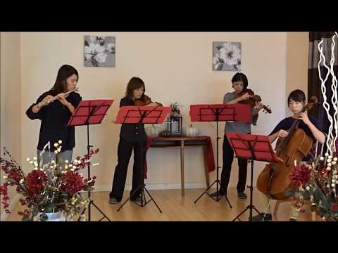 モーツァルト / フルート四重奏曲 第2、3楽章  Mozart - Flute Quartet No. 1 - Mov. 2&3