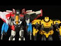 Hasbro transformersreactivate starscream vs bumblebee transformation sequence