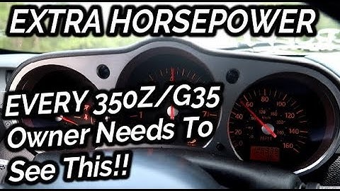 How to Install a 350Z/G35 Knock Sensor & Harness