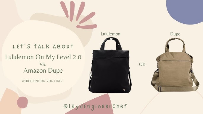 Lululemon On My Level 30L Tote Bag Review - Workout Gear Bag