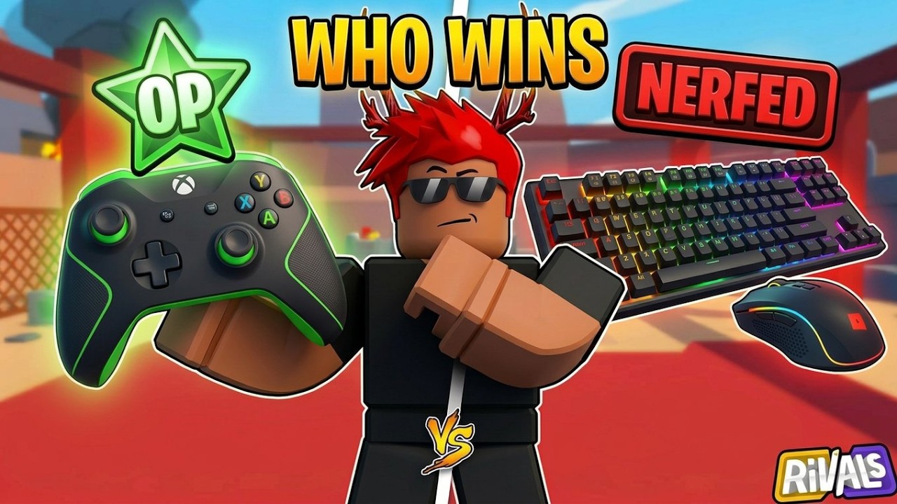 Is Controller Better Than Keyboard In Roblox Rivals - YouTube