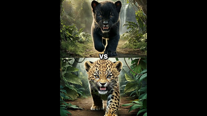 Black Panther cube vs panther cub vs (Lion, Tiger, cheetah, snow leopard)