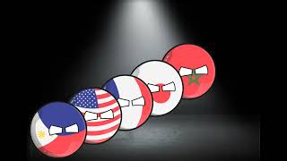 Philippines🇵🇭 vs Malaysia🇲🇾 [eternal enemies] #countryballs