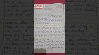 FLAMINGO CHAPTER 2 LOST SPRING CLASS 12TH SUMMARY