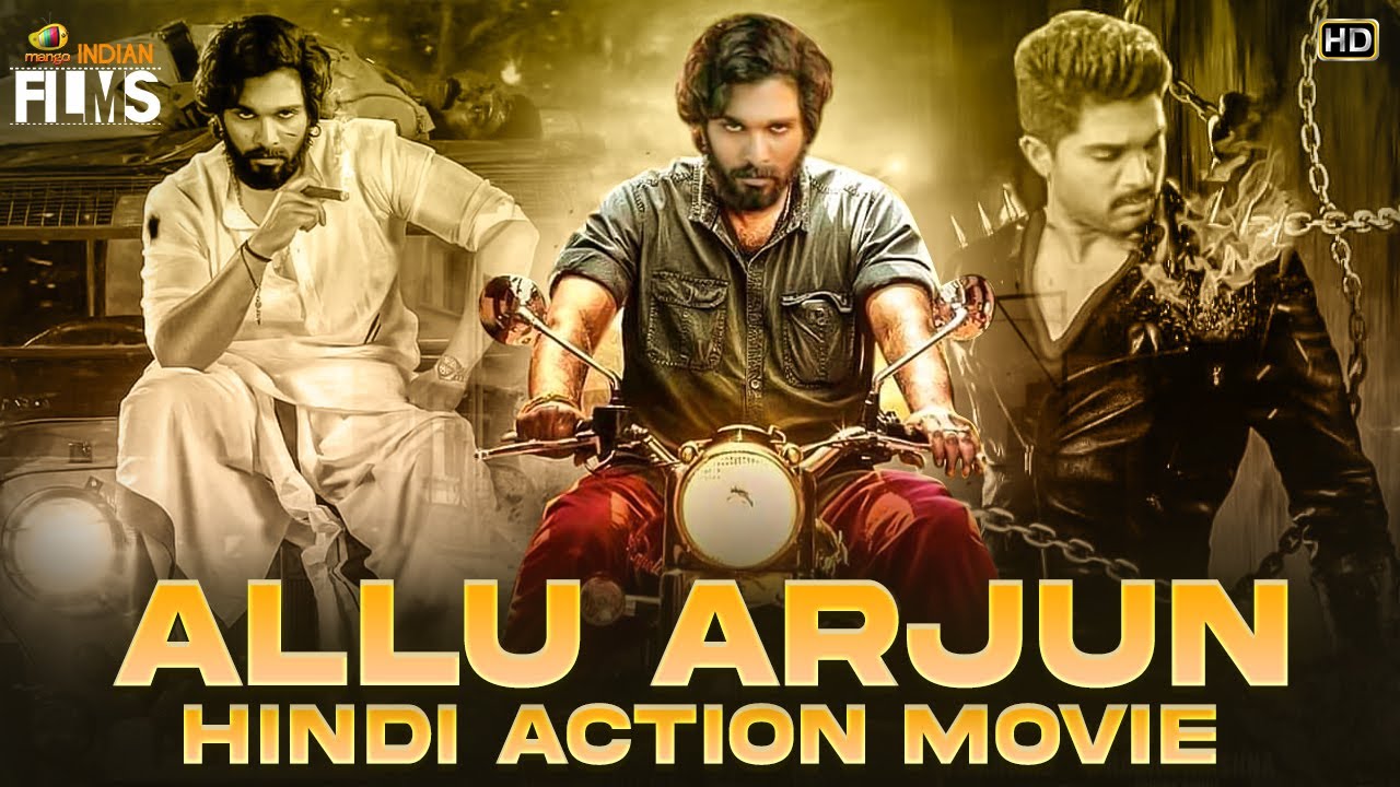 Allu Arjun Hindi Dubbed Action Movie | Allu Arjun South Indian Hindi Dubbed Movies | Indian Films