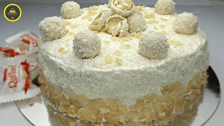 Festive Coconut CAKE RAFAELLO / Simple Recipe / BIG FOOD