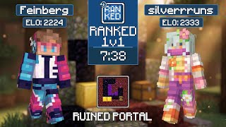 Feinberg Vs Silverrruns Mcsr Ranked Ruined Portal Seed