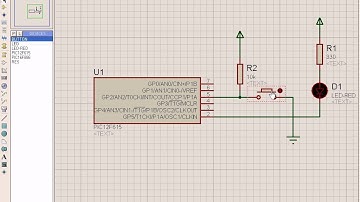 Tutorial Lenguaje C para XC8 de Mplabx Microchip Video_3: Entrada Pulsador