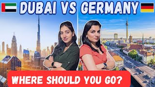 LIFE IN DUBAI Vs GERMANY | Expenses, Salary, Rent, Medical, Weather, Language | INDIANS ABROAD screenshot 2