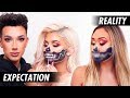 Attempting a James Charles x Kylie Jenner Halloween Makeup Tutorial