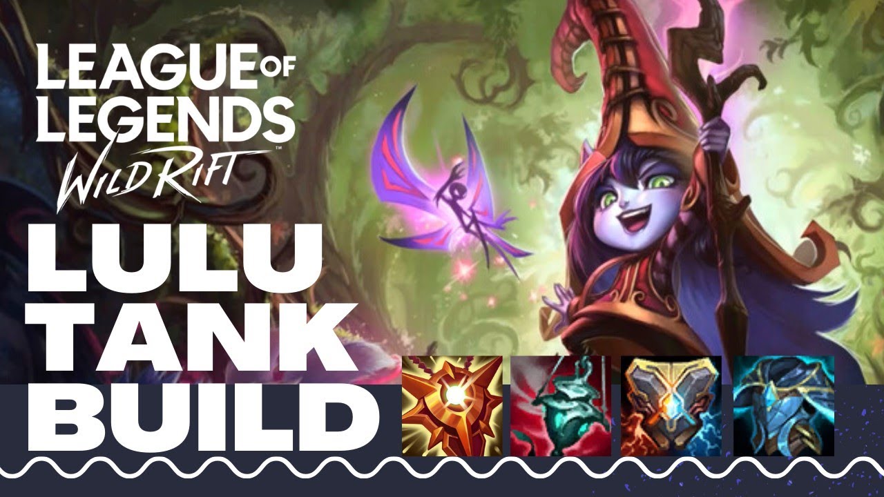 INSANE TANK BUILD - Lulu Wild Rift, Low Elo Gameplay