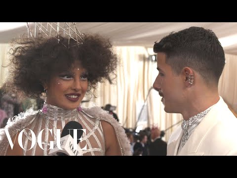 Priyanka Chopra & Nick Jonas on Their First Met Since Marriage | Met Gala 2019 With Liza Koshy