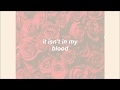 in my blood // shawn mendes (lyrics)