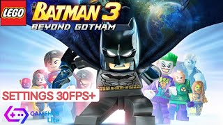 ليغو باتمان 3 | إعدادات كاملة 30 إطارًا في الثانية أو أكثر على Gamehub Lite screenshot 1