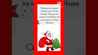 Christmas wishes in English/ Christmas quotes in english/Xmas greeting cards #shortsfeed