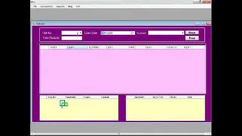 Exam Hall Seat allocation or arrangement