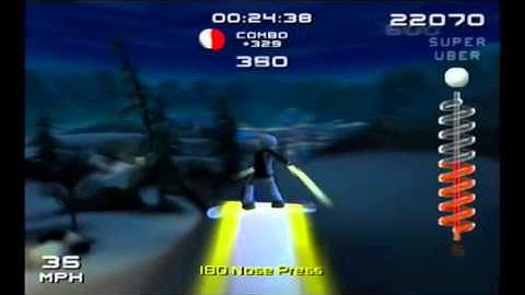SSX 3: All Peak Race (With Glitches) in 0:54 [WR]