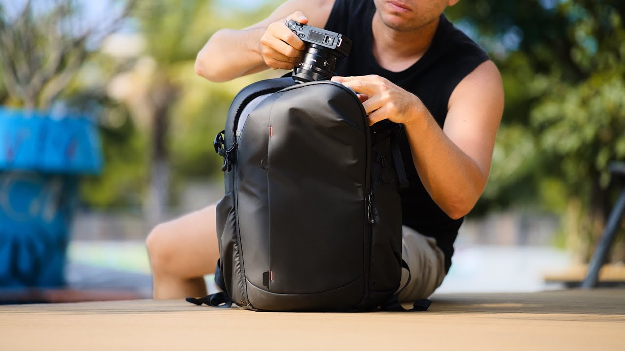 best large camera backpack for travelling dpreview TARION Extra 35L Expandable Rolltop XProber Black Made from Water The best camera backpacks |