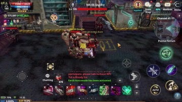 Cabal Infinite Combo - Boss hunting in Pontus Ferum with my Blader (Pegasus Server)