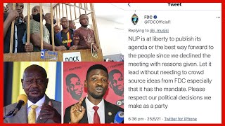 WHY IS FDC FIGHTING SO MUCH NUP, ATTACKING IT,  YET  NO ONE OF NUP LEADERS HAS SAID ANYTHING?