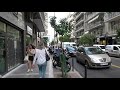 Thessaloniki city tour in the shops - Tsimiski avenue etc. (Greece Oct 2020)