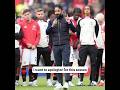 Rúben Amorim’s speech to Man United fans. #manchesterunited  #premierleague