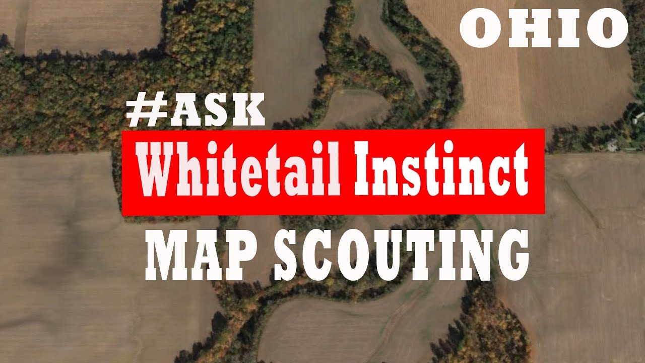 MAP SCOUTING Ohio Whitetails How To Hunt Food Sources YouTube