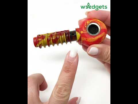 Maze Pipe cools smoke & removes dangerous resin and tar before you inhale. Keeps your lungs safe.