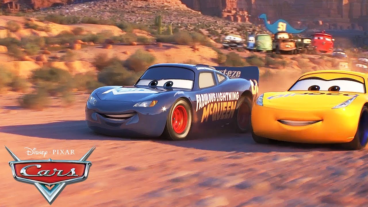 Lightning McQueen and Cruz Race Around Willy's Butte | Pixar Cars