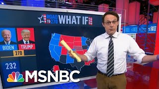 Kornacki Explains How A 10-Point Biden Lead Is Still A Close Race | MSNBC