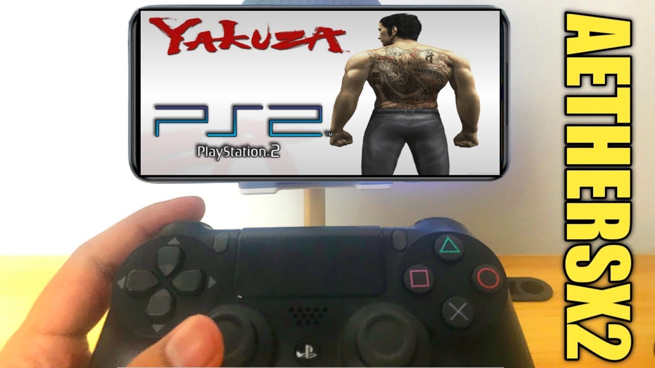 YAKUSA Aethersx2 with PS4 Gamepad Controller YouTube
