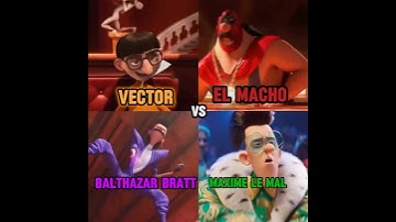 Vector vs El Macho vs Balthazar Bratt vs Maxime Le Mal