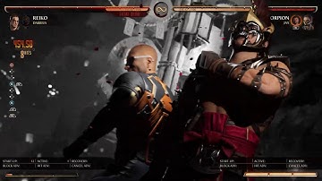 Reiko 60% command grab combo