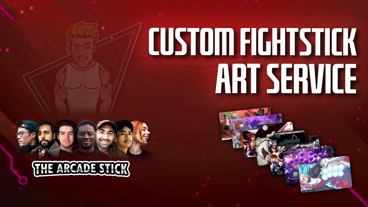 Custom Fightstick Art Service 2026