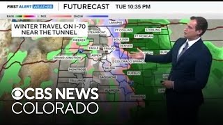 Heavy rain & snow to hit Colorado, several days of rain in Denver