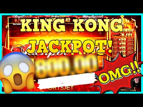 RAMMER JACKPOT PÅ KING KONG! - Dansk Gambling