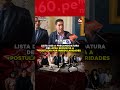 LISTA DOS A PRECANDIDATURA DEL APRA RENUNCIA A POSTULAR  POR IRREGULARIDADES