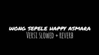 WONG SEPELE (SLOWED REVERB) - HAPPY ASMARA
