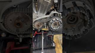 SPORTSTER RESTORE UPDATE.  BAD CLUTCH SPRING?  1990 Harley Davidson 883.