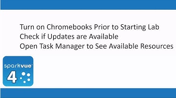 Pre-lab Prep for Chromebooks (SPARKvue)