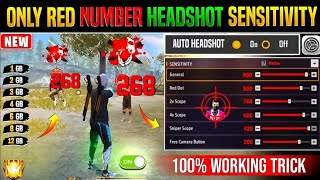 All Gun Headshot Sensitivity Setting After New Ob54 Update | Free Fire Max Auto Headshot Sensitivity