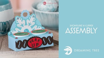 SVG File - Snowflake K-Cupper - Assembly Tutorial (For Cricut, Silhouette, and ScanNCut)