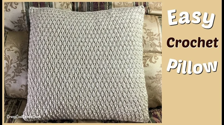 Learn to Crochet a Beautiful Alpine Stitch Pillow