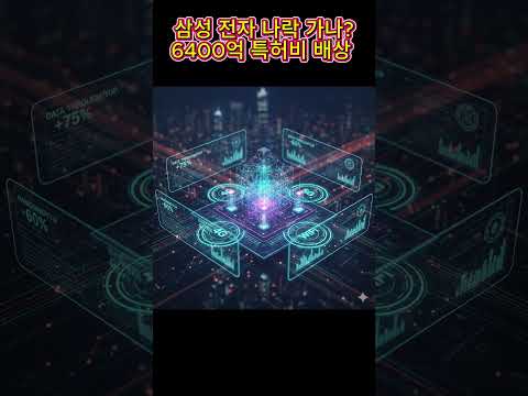 삼성전자 이제 하락하나? 6400억 특허비 배상 #삼성전자 #코스피 #경제 #트럼프 #비트코인 #뉴스 #경기전망 #주식 #투자 #재테크 #shorts