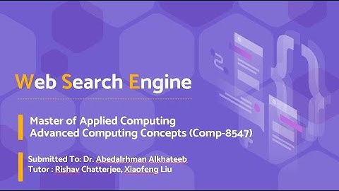 Acc Web Search Engine Project