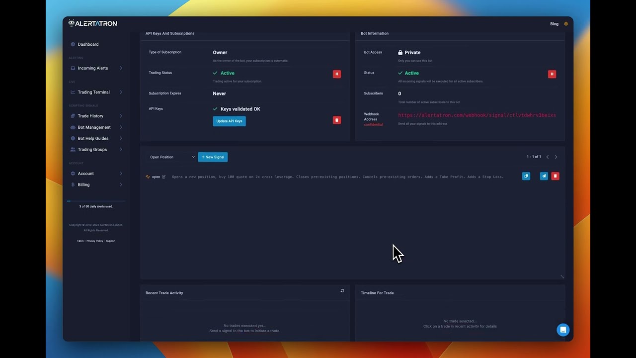 Getting started with Signals Lite - Signals Lite at Alertatron
